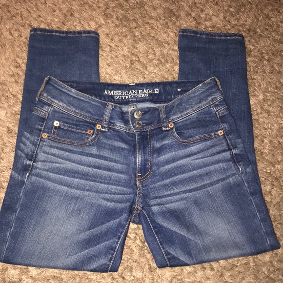 American Eagle Outfitters Denim - American Eagle skinny crop jeans